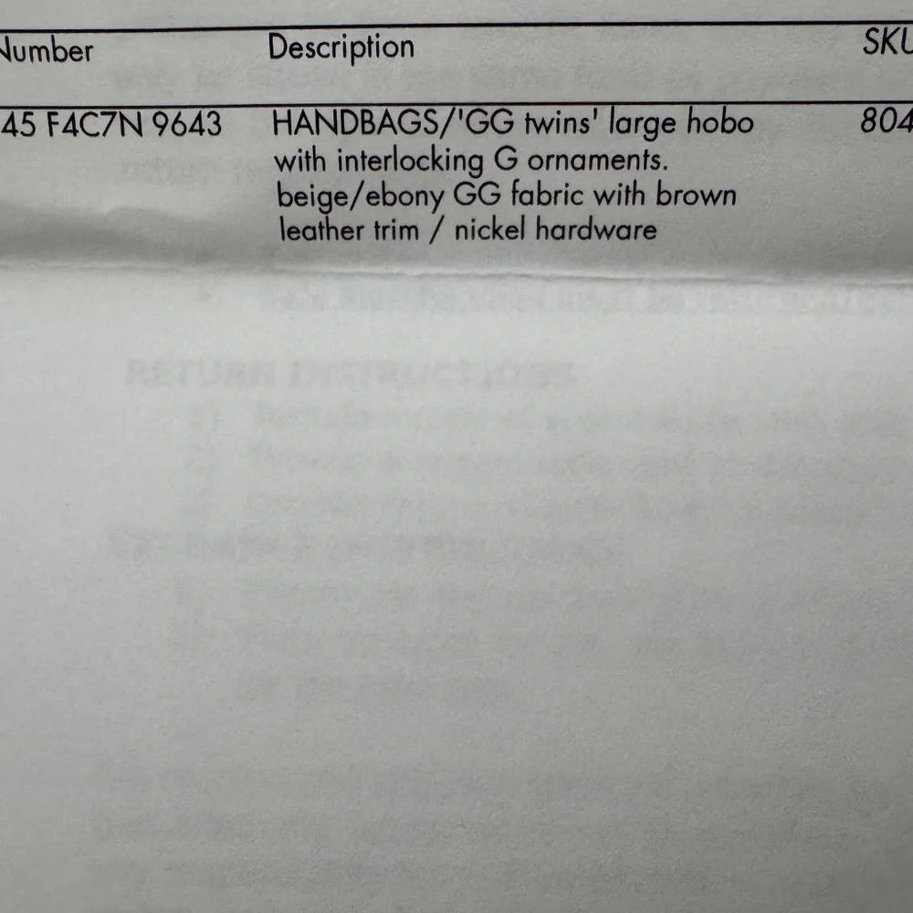 Gucci GG Twins Large Hobo - Picture 5 of 5